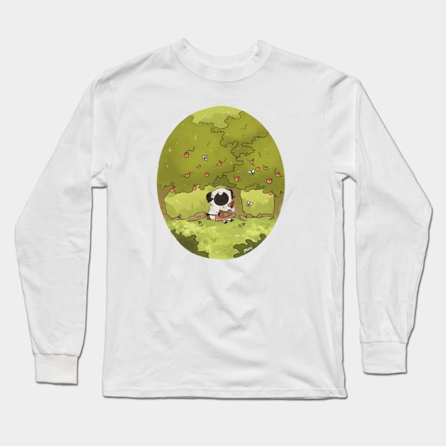 Apple Orchard Long Sleeve T-Shirt by Angry seagull noises